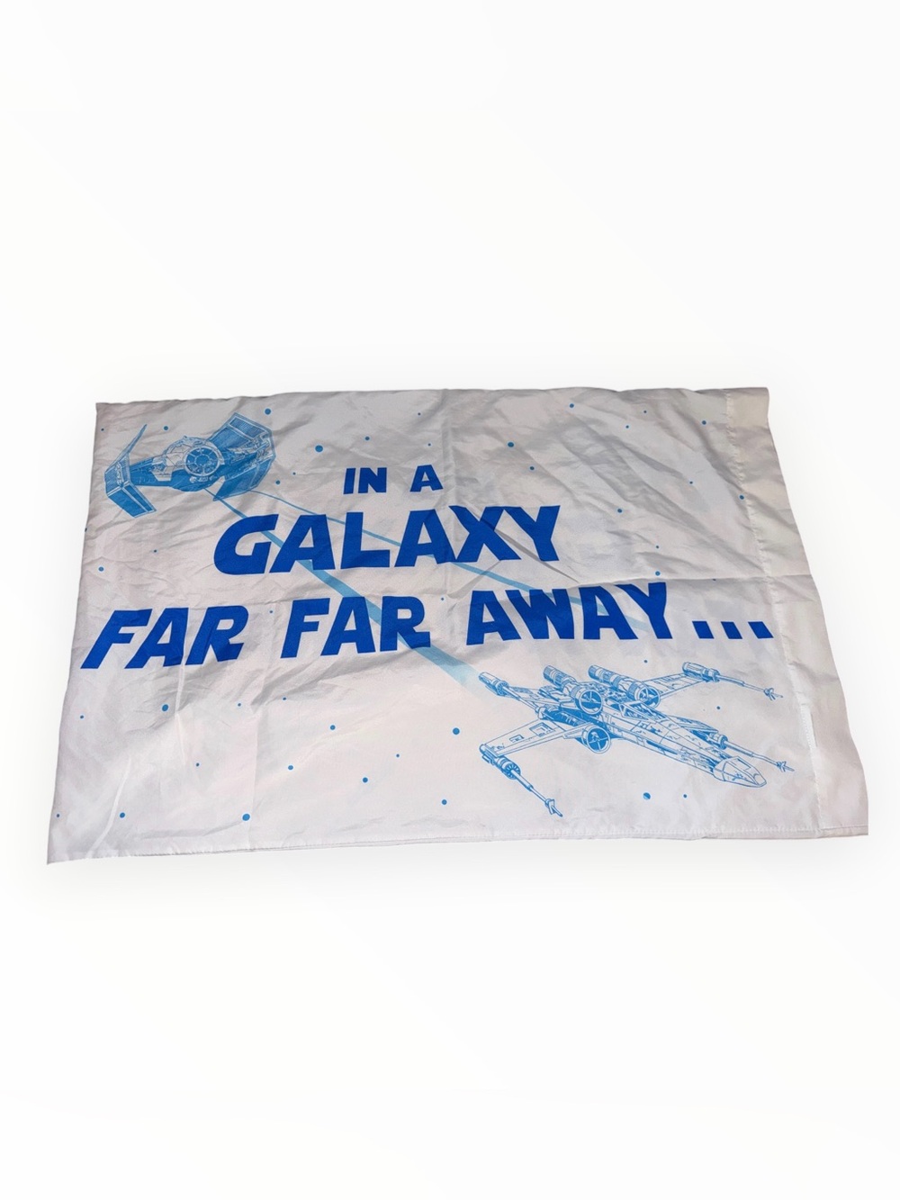 Graphic 'In A Galaxy Far Far Away' Pillowcase - Star Wars